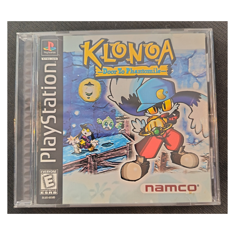 Jeux PS1 : Klonoa Door to Phantomile ver. USA (Complet) - Occasion