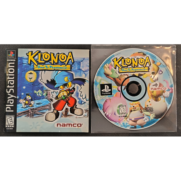 Jeux PS1 : Klonoa Door to Phantomile ver. USA | Ordiland