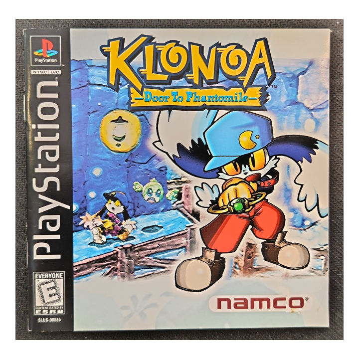 Jeux PS1 : Klonoa Door to Phantomile ver. USA | Ordiland
