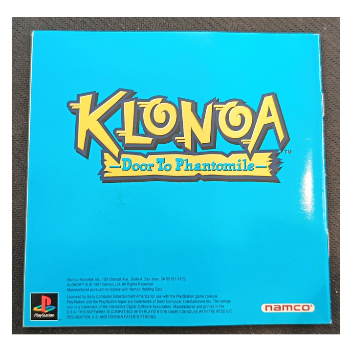 Jeux PS1 : Klonoa Door to Phantomile ver. USA | Ordiland