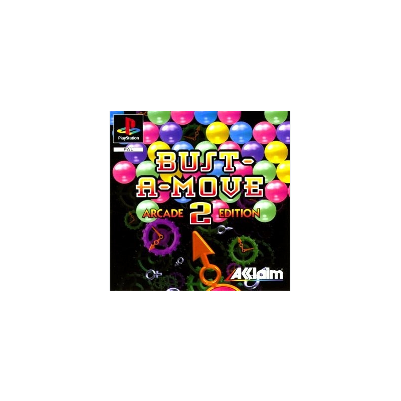 Jeux PS1 : Bust-A-Move 2 Arcade Edition (Jeu + Notice) - Occasion
