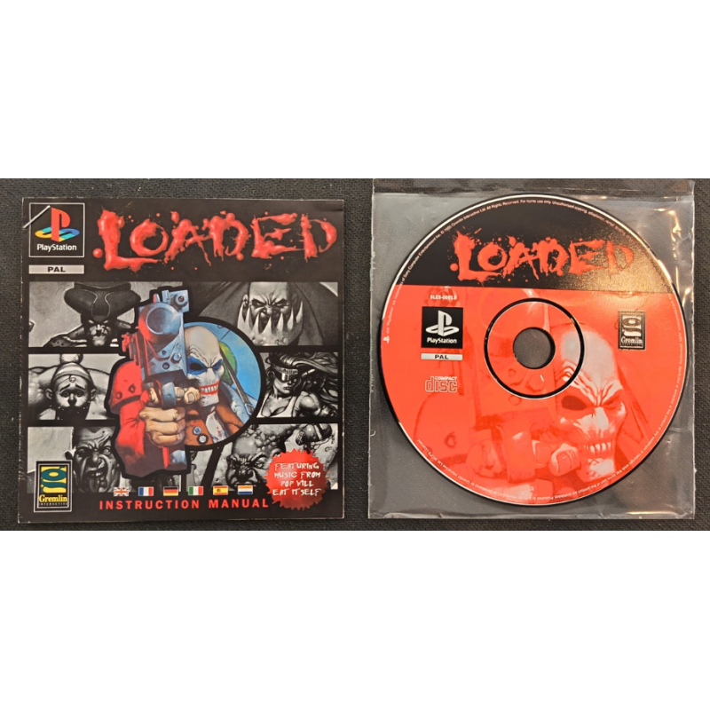 Jeux PS1 : Loaded (Jeu + Notice) - Occasion