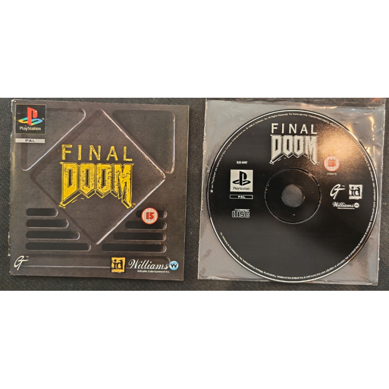 Jeux PS1 : Final Doom (Jeu + Notice) - Occasion