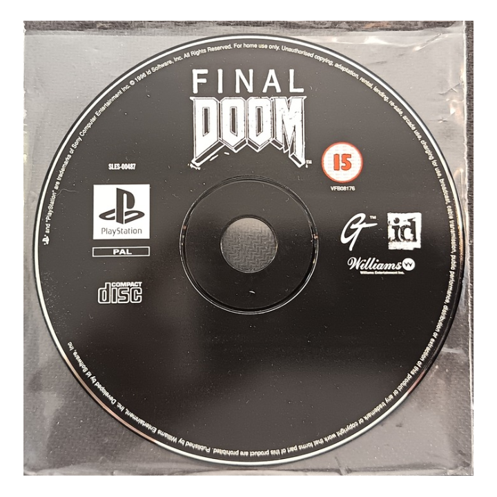 Jeux PS1 : Final Doom (Jeu + Notice) - Occasion