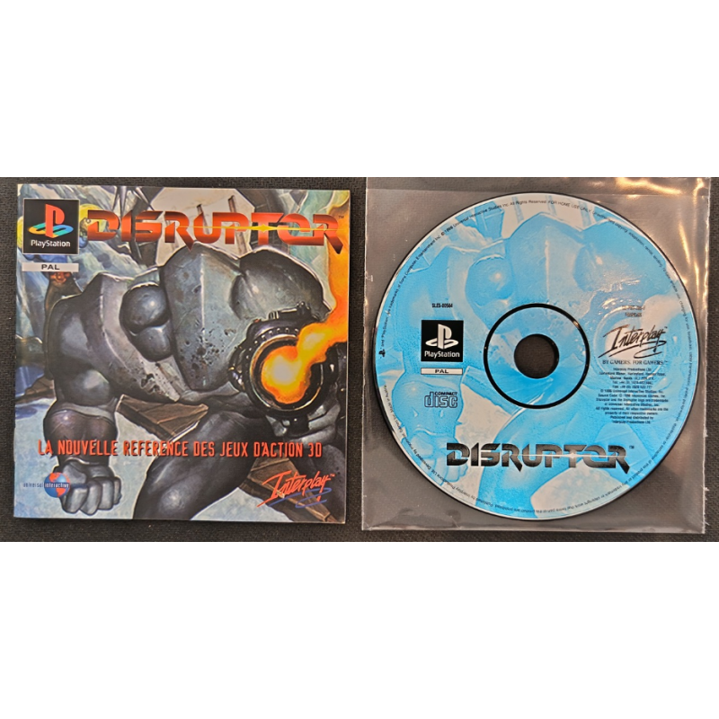 Jeux PS1 : Disruptor (Jeu + Notice) - Occasion