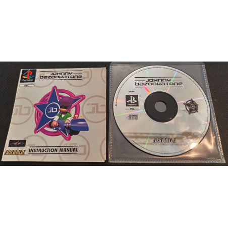 Jeux PS1 : Johnny Bazookatone (Jeu + Notice) - Occasion