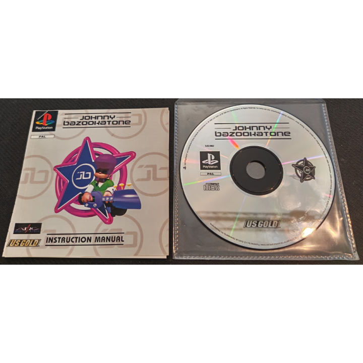 Jeux PS1 : Johnny Bazookatone (Jeu + Notice) | Ordiland