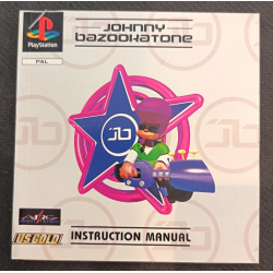 Jeux PS1 : Johnny Bazookatone (Jeu + Notice) - Occasion
