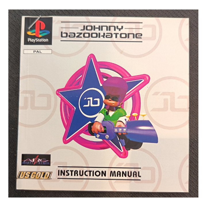 Jeux PS1 : Johnny Bazookatone (Jeu + Notice) | Ordiland