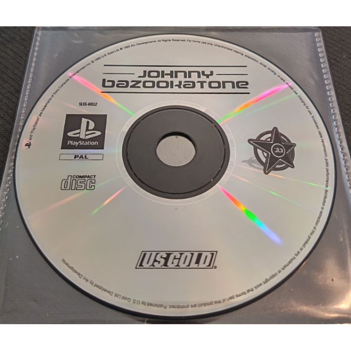Jeux PS1 : Johnny Bazookatone (Jeu + Notice) | Ordiland
