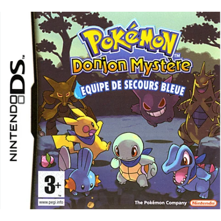Jeux DS : Pokémon Donjon Mystère Équipe de Secours Bleue - Occasion