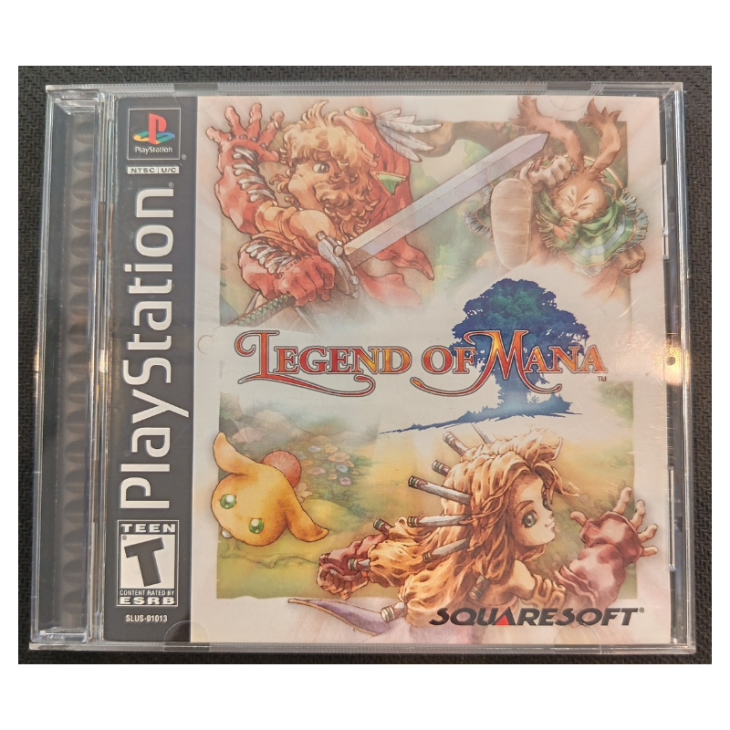 Jeux PS1 : Legend of Mana ver. USA (Complet) - Occasion