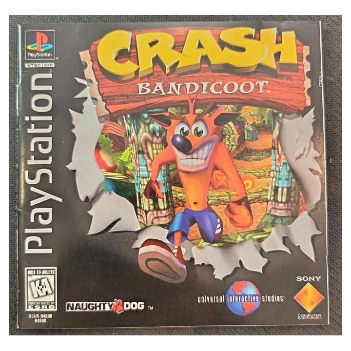 Jeux PS1 : Crash Bandicoot ver. USA (Complet) | Ordiland