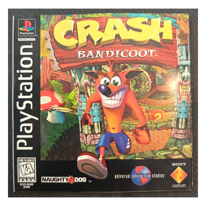 Jeux PS1 : Crash Bandicoot ver. USA (Complet) | Ordiland