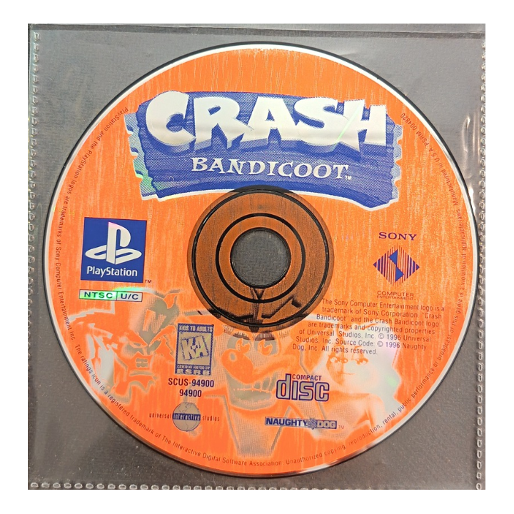 Jeux PS1 : Crash Bandicoot ver. USA (Complet) | Ordiland