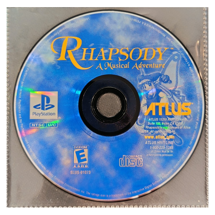 Jeux PS1 : Rhapsody A Musical Adventure ver. USA | Ordiland