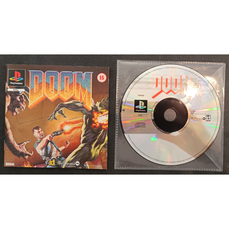 Jeux PS1 : Doom (Jeu + Notice) - Occasion