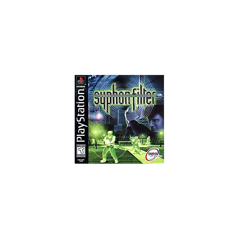 Jeux PS1 : Syphon Filter ver. USA (Complet)