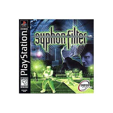 Jeux PS1 : Syphon Filter ver. USA (Complet)