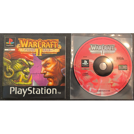 Jeux PS1 : Warcraft II The Dark Saga (Jeu + Notice) - Occasion