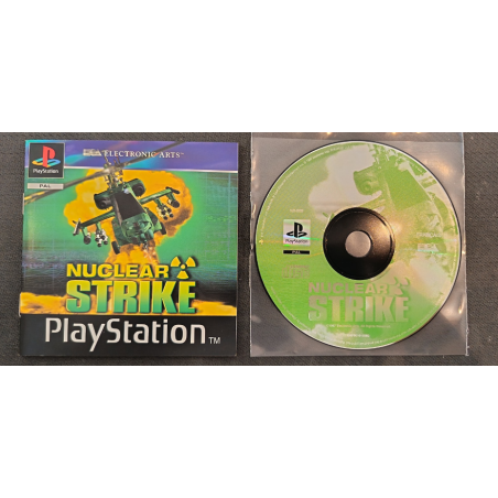 Jeux PS1 : Nuclear Strike (Jeu + Notice) - Occasion