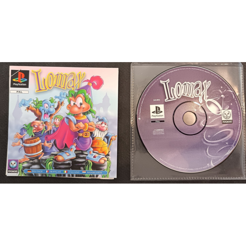 Jeux PS1 : Lomax (Jeu + Notice) - Occasion