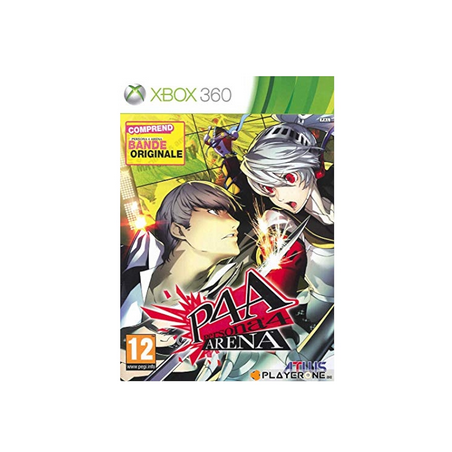 Jeux Xbox 360 : P4A Persona 4 Arena + Soundtrack CD - Occasion