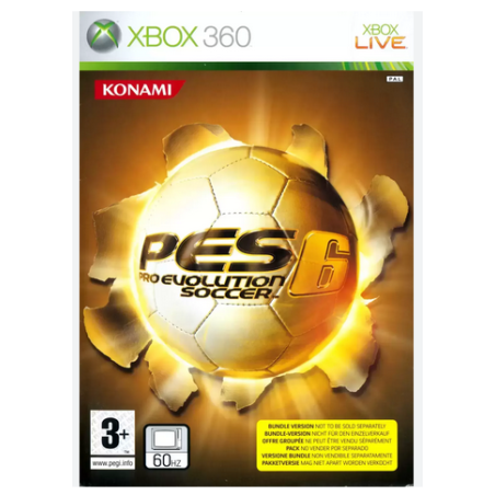 Jeux Xbox 360 : Pro Evolution Soccer 6 - Occasion