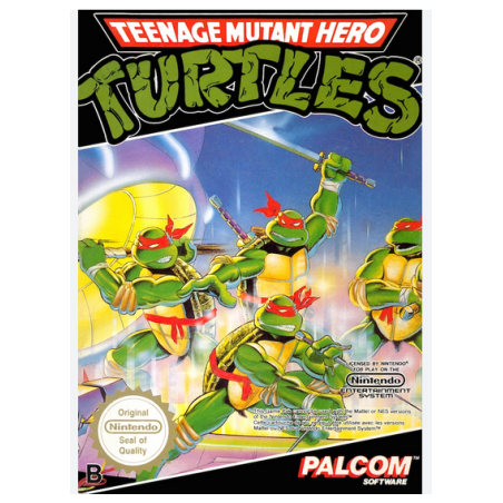Jeux NES : Teenage Mutant Hero Turtles - Occasion