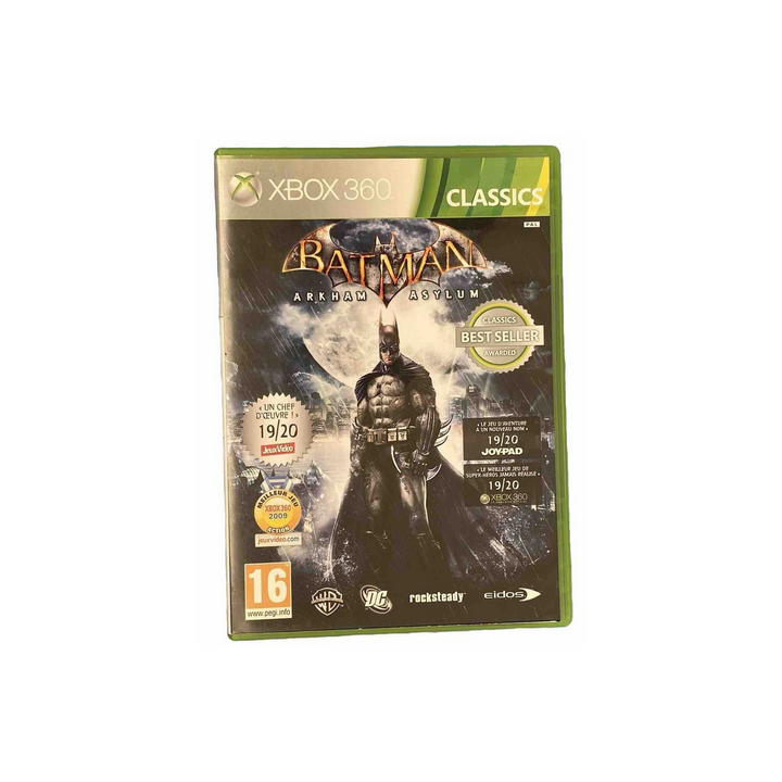 Batman Arkham Asylum Xbox 360 d'occasion | Ordiland Mulhouse