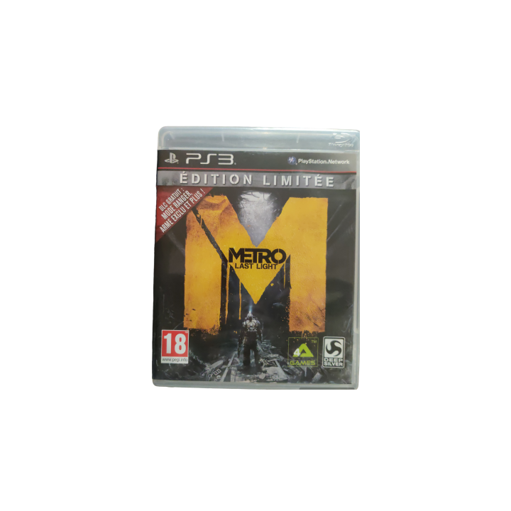 Jeux PS3 : Metro last light édition limité - Occasion | Ordiland