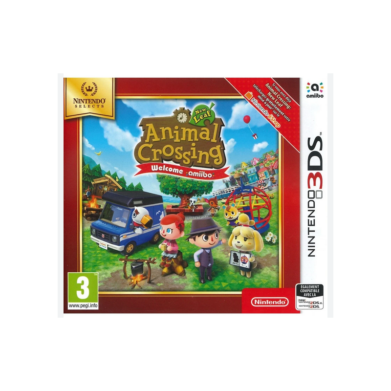 Jeux 3DS : Animal Crossing New Leaf - Occasion