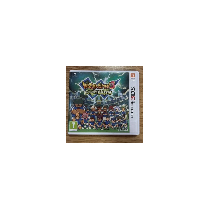 Jeux 3DS : Inazuma Eleven 3 : Foudre Céleste - Occasion