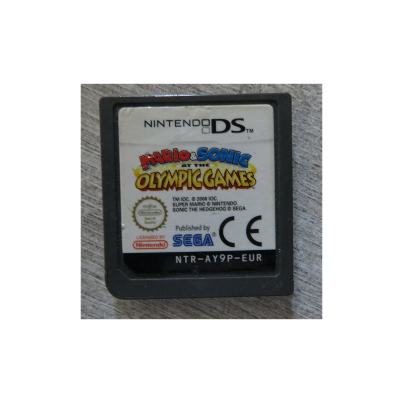 Jeux DS : Mario & Sonic Olympic Games - Loose - Occasion