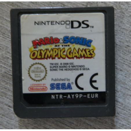 Jeux DS : Mario & Sonic Olympic Games - Loose - Occasion