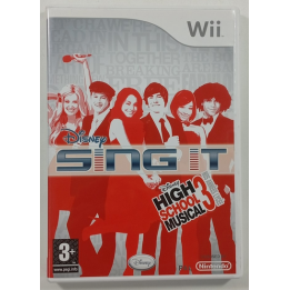 Jeux Wii : Disney sing it high school musical 3 - Occasion
