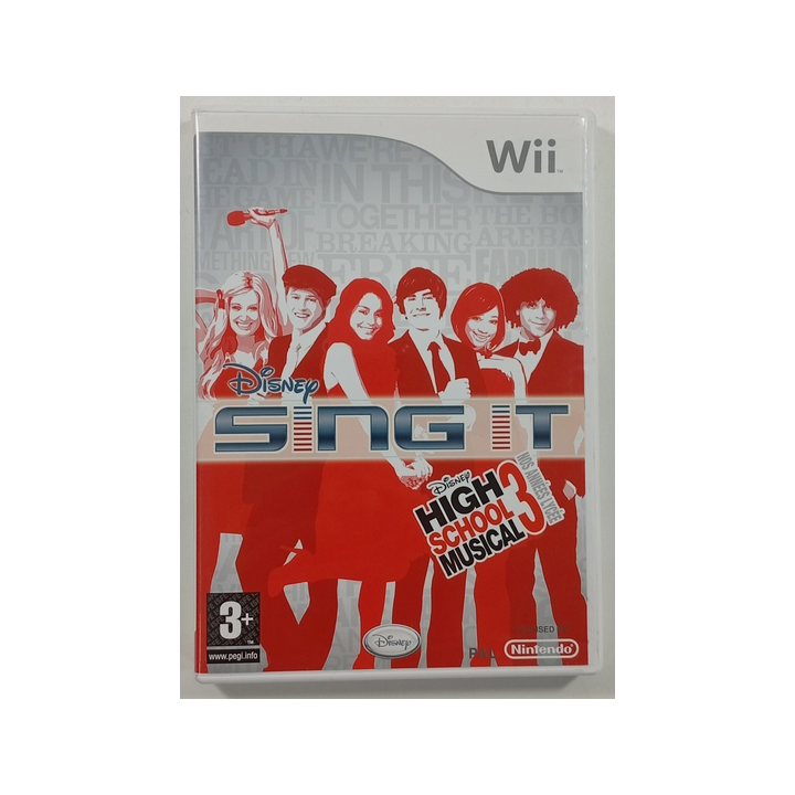 Disney Sing It High School Musical 3 Wii d'occasion | Ordiland