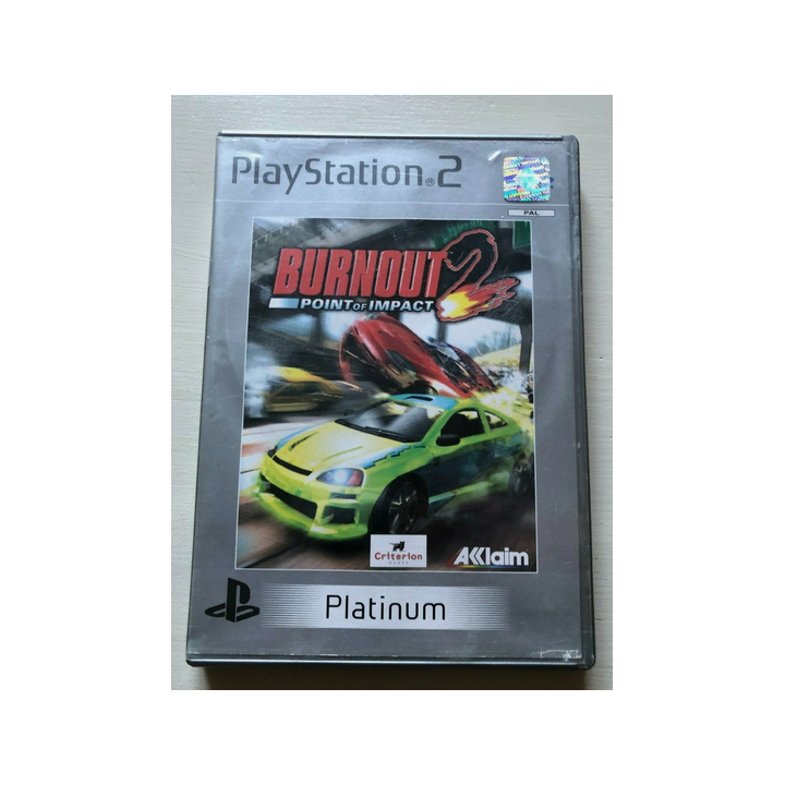 Burnout 2 : Point of Impact PS2 d'occasion | Ordiland Mulhouse