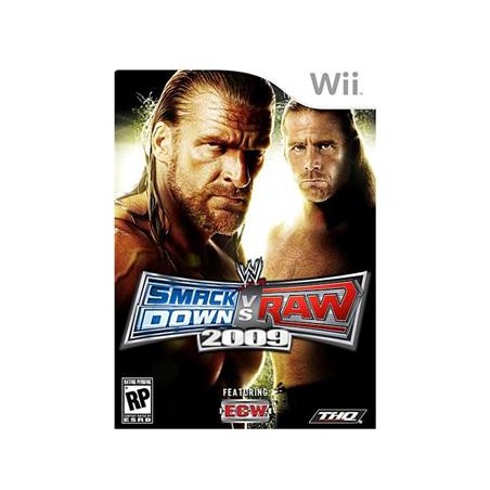 Jeux Wii : Smack Down VS Raw 2009 - Occasion