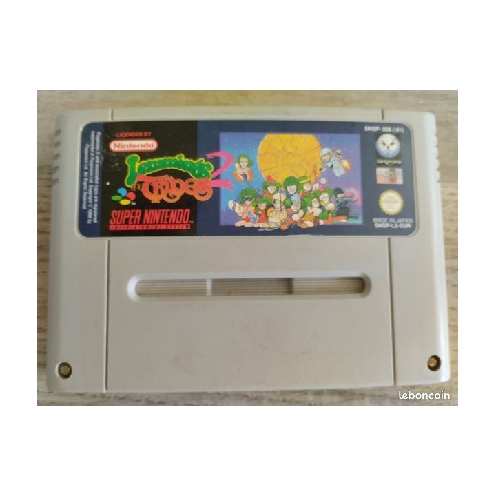 Jeux Super-Nintendo : Lemmings 2 The Tribes - Occasion | Ordiland