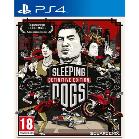 Jeux PS4 : Sleeping Dogs definitive édition - Occasion