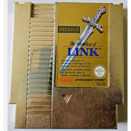 Jeux NES : Zelda 2 The Adventure of Link - Loose - Occasion