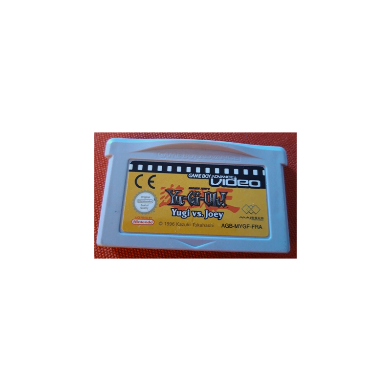 Jeux Game Boy Advance : Yu-gi-Oh! Yugi VS Joey (Vidéo) - Loose - Occasion