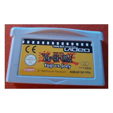 Jeux Game Boy Advance : Yu-gi-Oh! Yugi VS Joey (Vidéo) - Loose - Occasion