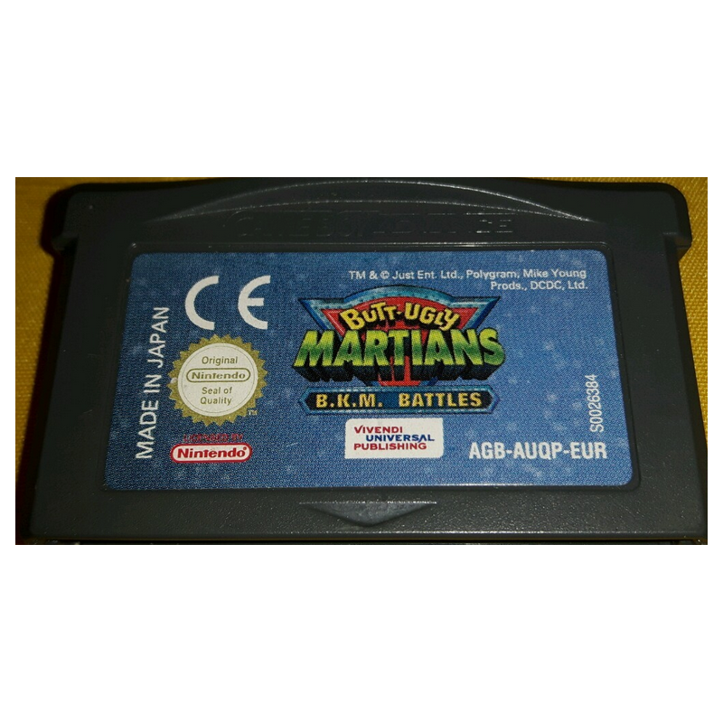 Jeux Game Boy Advance : Butt-Ugly Martians - Loose - Occasion