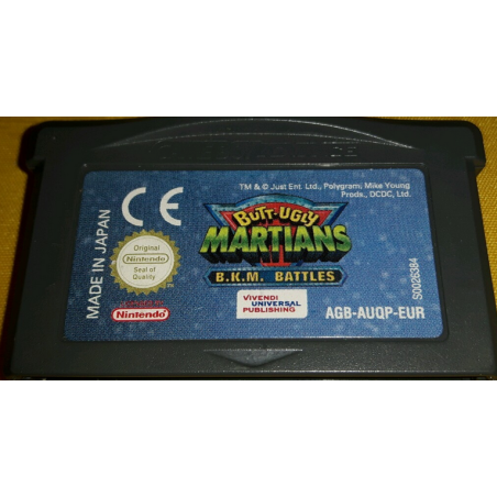 Jeux Game Boy Advance : Butt-Ugly Martians - Loose - Occasion