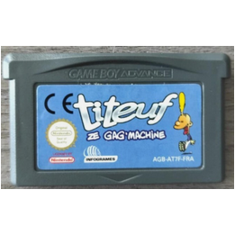 Jeux Game Boy Advance : titeuf Ze Gag`Machine - Loose - Occasion