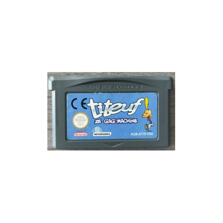 Jeux Game Boy Advance : titeuf Ze Gag`Machine - Loose - Occasion