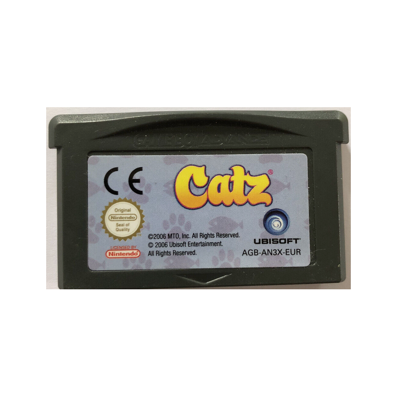 Jeux Game Boy Advance : Catz - Loose - Occasion