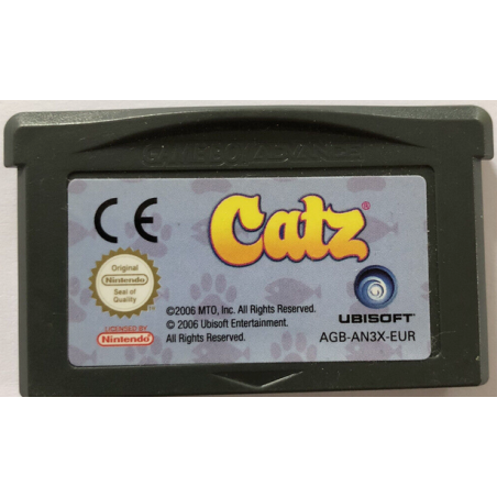Jeux Game Boy Advance : Catz - Loose - Occasion